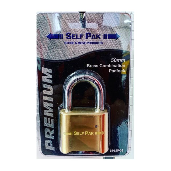 Brass Combination Padlock - Image 2